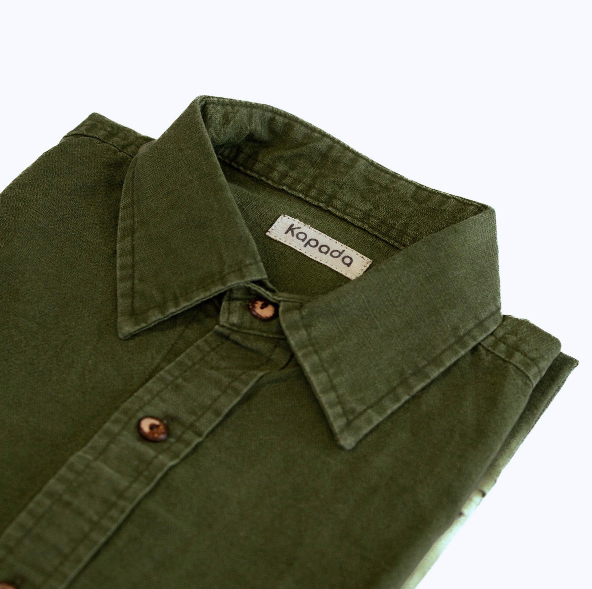 Naturally Dyed Hemp Shirt