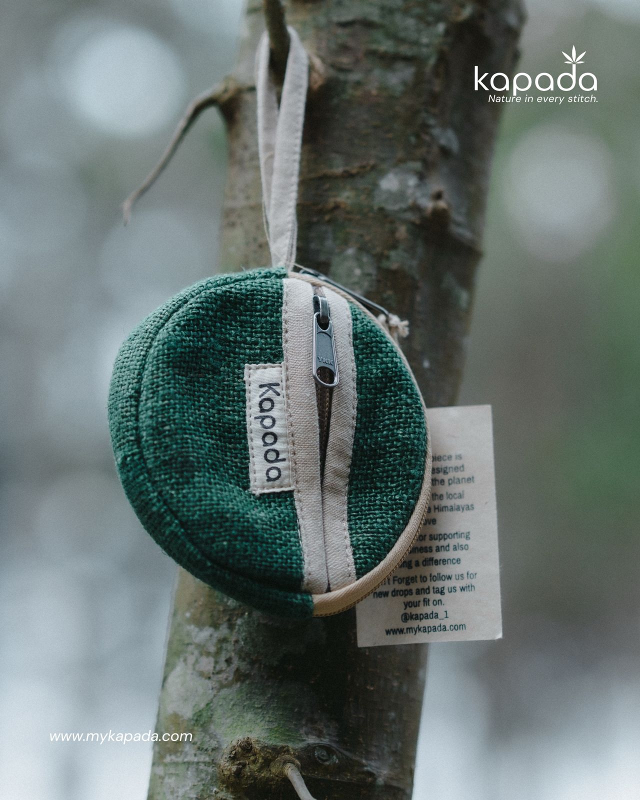 Hemp Coin Bag