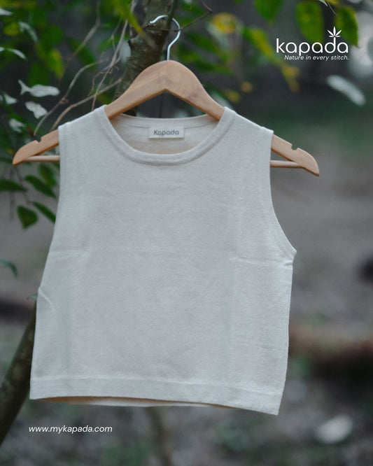 Hemp knitted  Tank Top