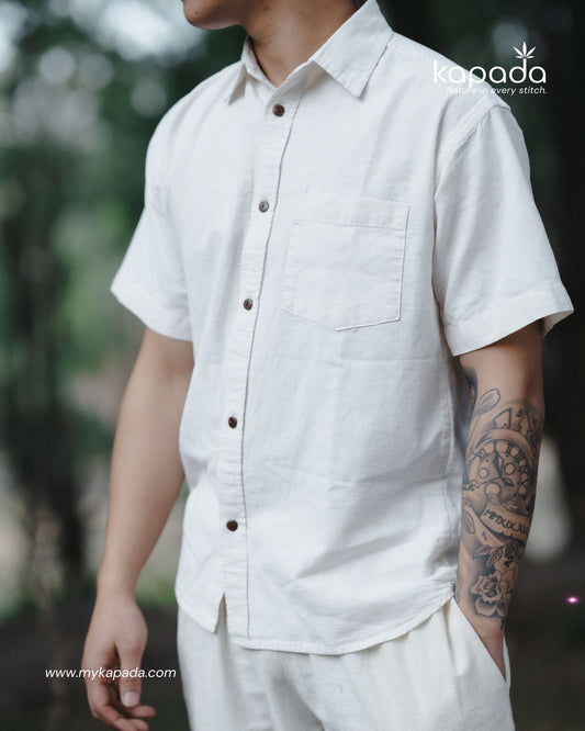 Naturally Dyed Hemp Shirt