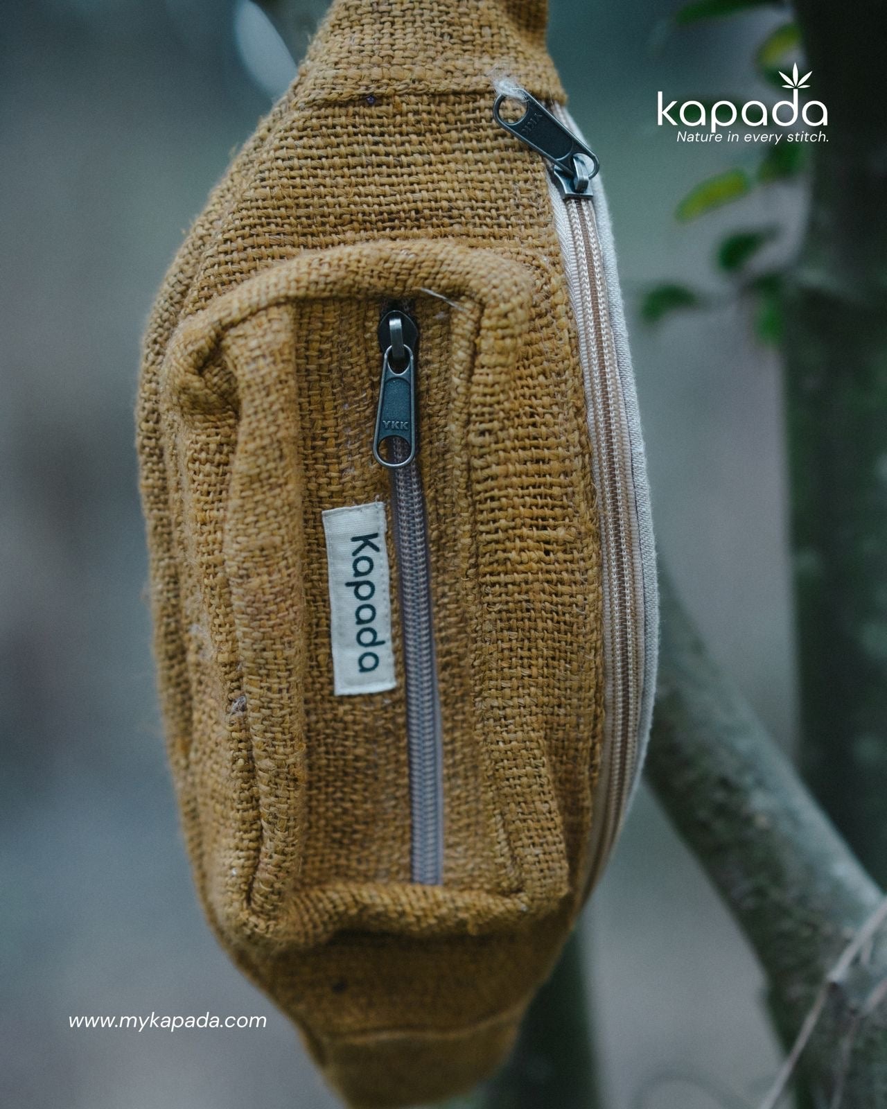 Hemp sling  Bag